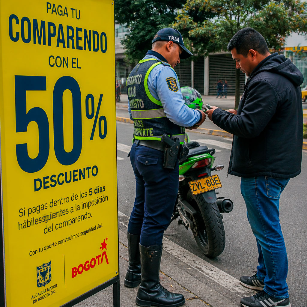 Descuento del 50% en Comparendos Colombia 2026: Requisitos y Cómo Aplicarlo
